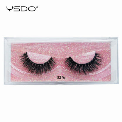 YSDO 1 pair cross mink eyelashes soft real 3d lashes maquiagem false eyelashes dramatic wispy lashes makeup cilios faux cils