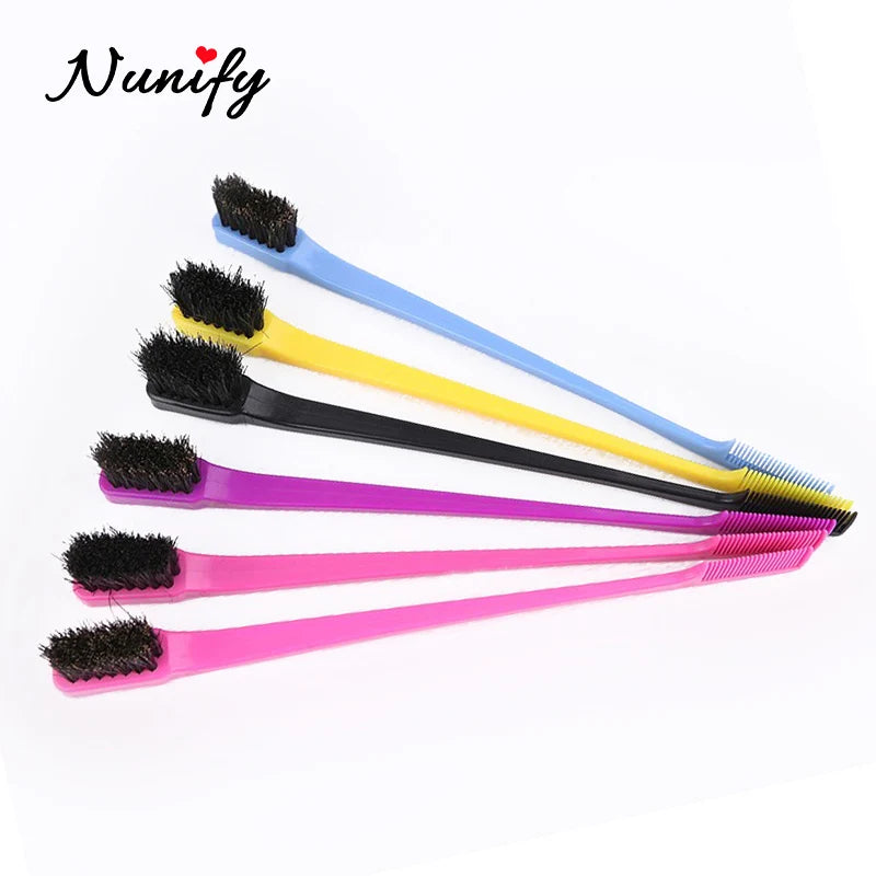 Edge Laying Scarf Elastic Headband For Wigs Lace Frontal 3Pcs Lace Melting Band With 1Pcs Double Side Edge Control Hair Comb