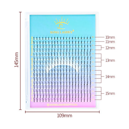 SONG LASHES Wispy Spikes Eyelash Extension Fairy Eyelashes Promade  Fans For Extensiones