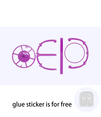 Multifunctional Adjustable Wig Stand Plastic Hat Display Wig Head Holders Portable Folding Wig Stable Tools