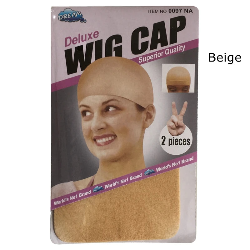 10 pieces Brown Wig Cap Hairnet Hair Mesh Wig Weaving Cap Stretchable Elastic Hair Net 5 color 2 Pieces/PACK