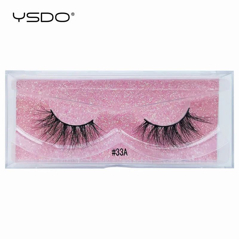 YSDO 1 pair cross mink eyelashes soft real 3d lashes maquiagem false eyelashes dramatic wispy lashes makeup cilios faux cils