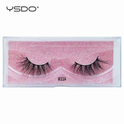 YSDO 1 pair cross mink eyelashes soft real 3d lashes maquiagem false eyelashes dramatic wispy lashes makeup cilios faux cils