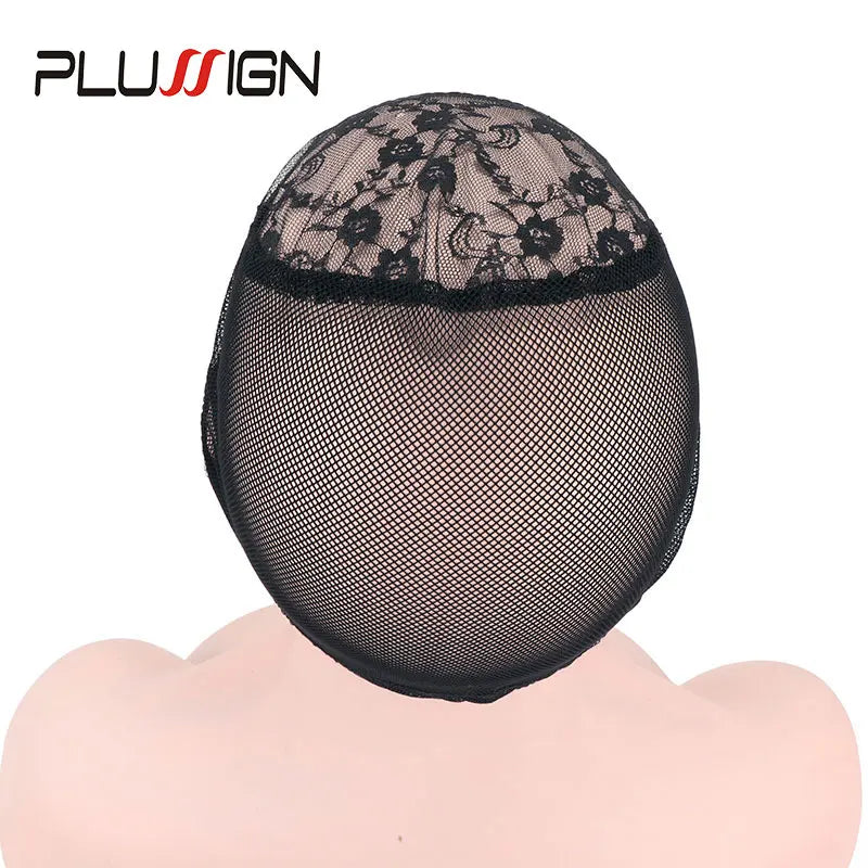 U Part Wig Caps For Making Wigs Breathable Hair Net Wig Accessories Plussign Professional Wig Making Tools Dome Cap