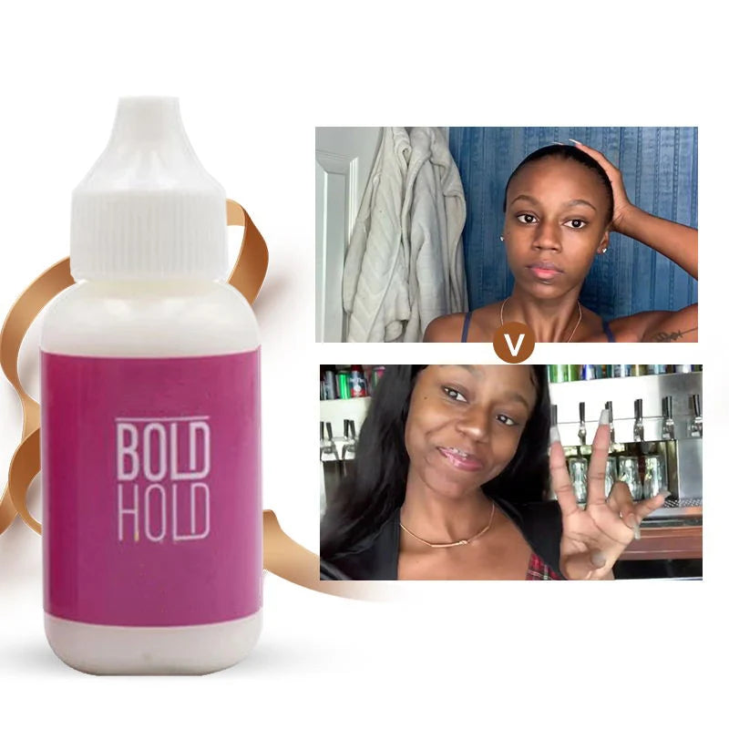 Wig Glue Invisible Lace Glue Waterproof Hair Glue for Lace Wig Toupee Hair Bonding Glue Strong Hold Wholesale Private Label