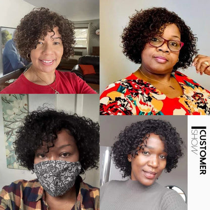 Brazilian Straight Bundles With Closure Machine Made Closure 100% Remy Human Hair 3 Bundles With Closure Natural Color