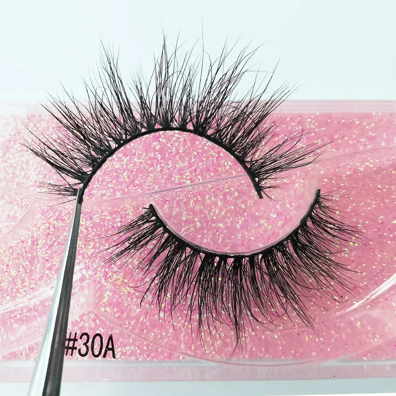 YSDO 1 pair cross mink eyelashes soft real 3d lashes maquiagem false eyelashes dramatic wispy lashes makeup cilios faux cils