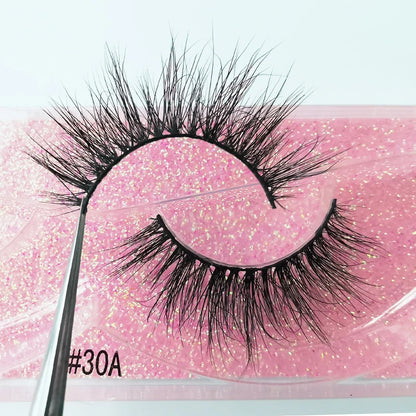 YSDO 1 pair cross mink eyelashes soft real 3d lashes maquiagem false eyelashes dramatic wispy lashes makeup cilios faux cils