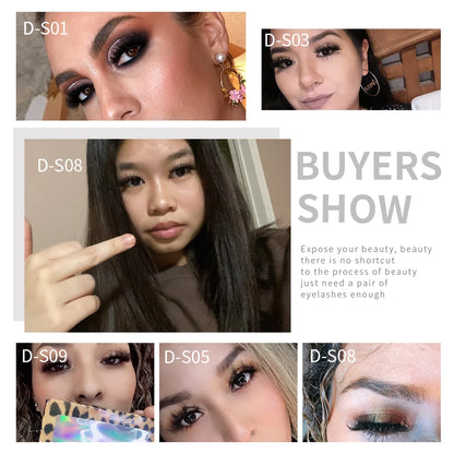 USA Import tariff included Lashes Mink Eyelashes Real Mink Hair Fluffy Messy Soft Natural Lashes Makeup 3d Mink Lashes