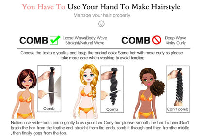 Curly Crochet Human Hair Extensions Knotless Pre Separation Feather Crochet Human Hair Water Wave Invisiable Knot With String