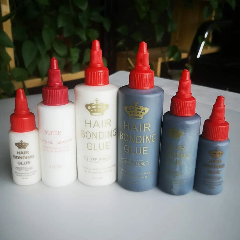 hair glue for lace wig waterproof Hair Weft Bonding glue adhesives 1/2/oz ultra Hold hair bonding glue for lace frontal wig