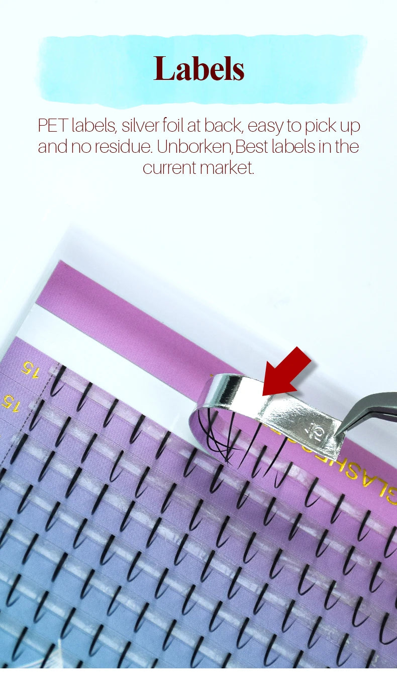 SONG LASHES Wispy Spikes Eyelash Extension Fairy Eyelashes Promade  Fans For Extensiones