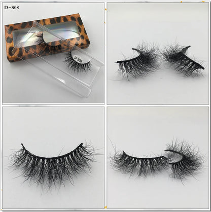 USA Import tariff included Lashes Mink Eyelashes Real Mink Hair Fluffy Messy Soft Natural Lashes Makeup 3d Mink Lashes