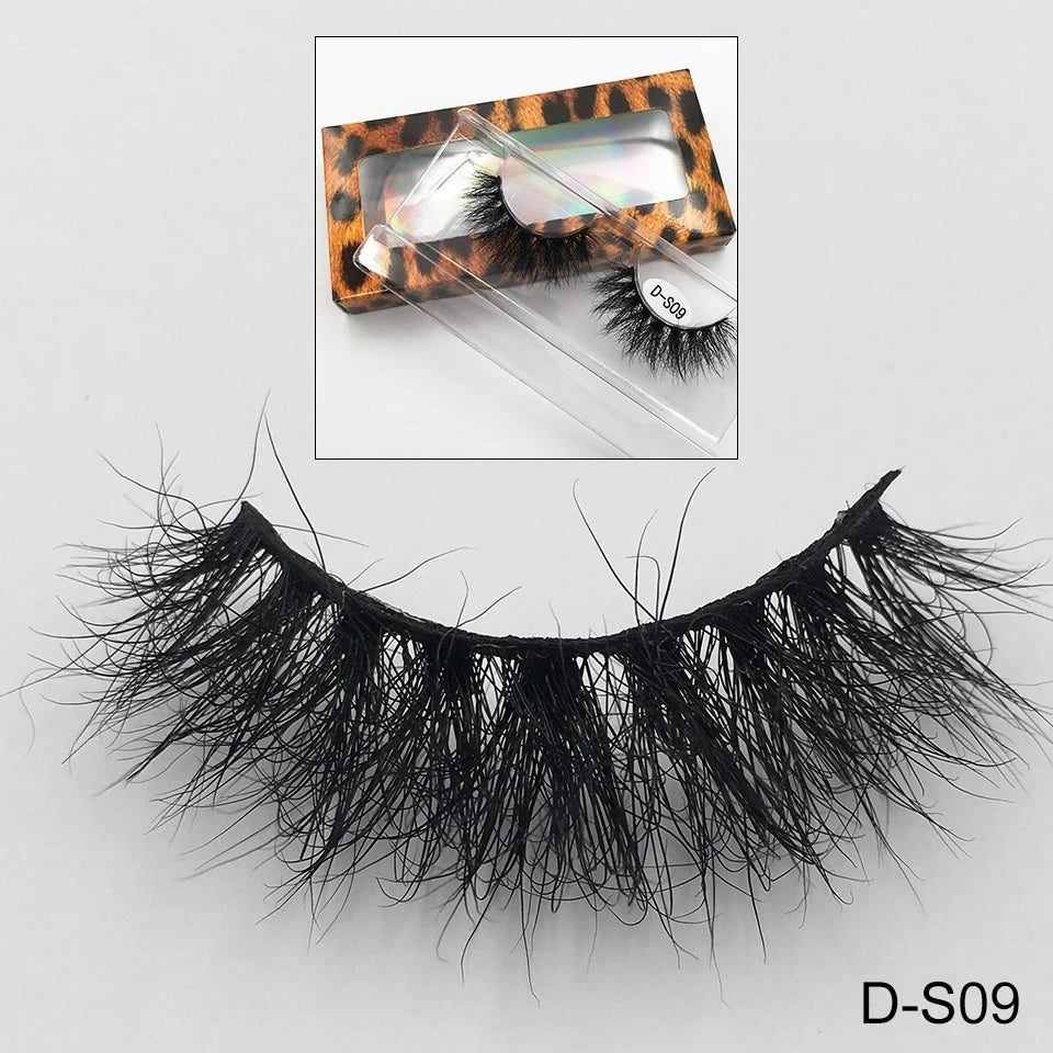 USA Import tariff included Lashes Mink Eyelashes Real Mink Hair Fluffy Messy Soft Natural Lashes Makeup 3d Mink Lashes