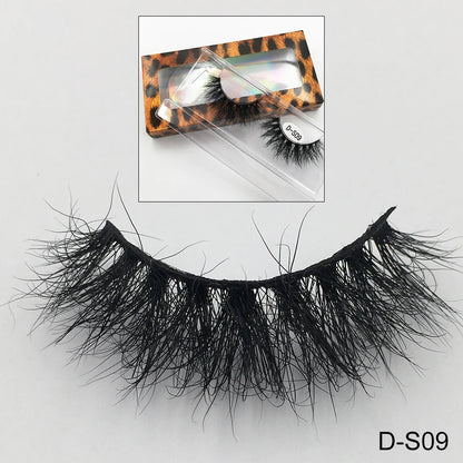 USA Import tariff included Lashes Mink Eyelashes Real Mink Hair Fluffy Messy Soft Natural Lashes Makeup 3d Mink Lashes