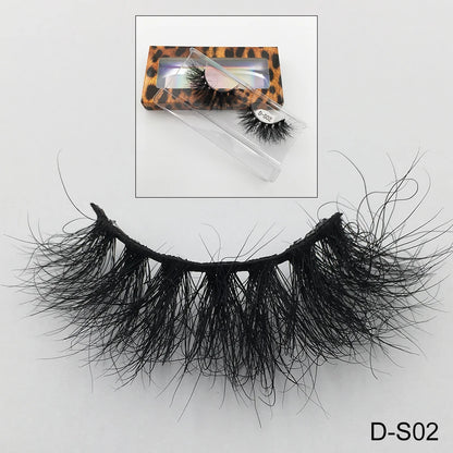 USA Import tariff included Lashes Mink Eyelashes Real Mink Hair Fluffy Messy Soft Natural Lashes Makeup 3d Mink Lashes
