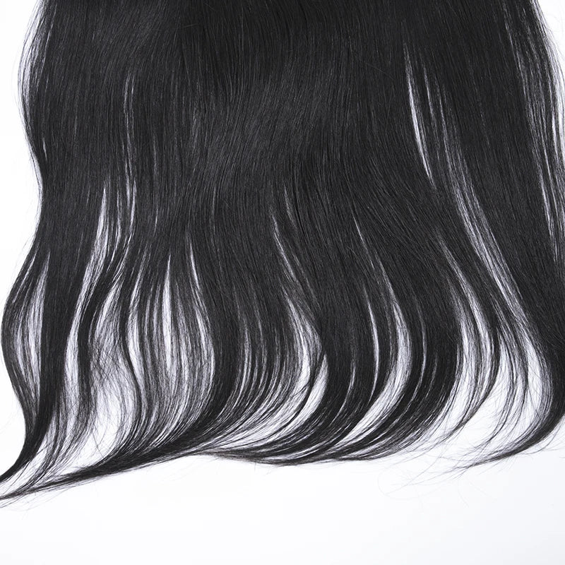 4x4 HD Lace Closure Straight Virgin Human Hair 13x4 Swiss Lace Frontal 6x6 HD Lace Closure Natural Color Pre-Plucked Hairline