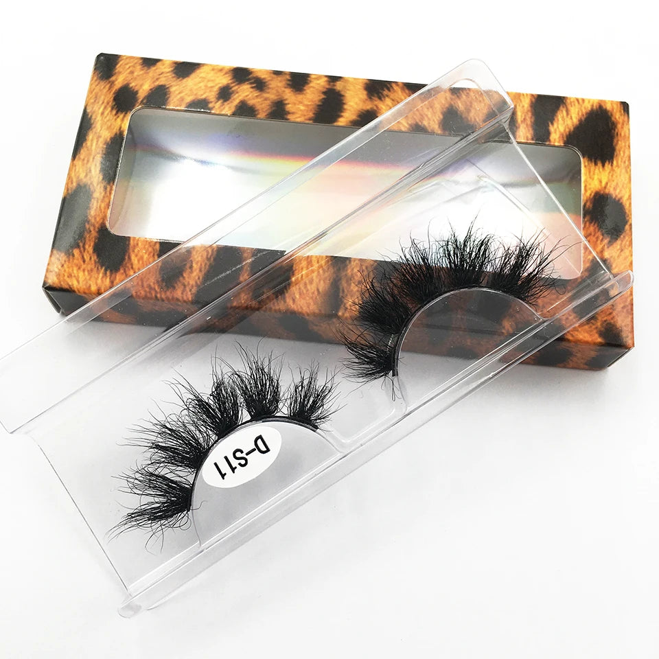USA Import tariff included Lashes Mink Eyelashes Real Mink Hair Fluffy Messy Soft Natural Lashes Makeup 3d Mink Lashes