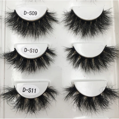 3D Mink Lashes 10-100 Pairs Real Mink Wholesale Makeup Eyelashes Vendor False Eyelash Extension Supplies Natural Full Fake Lash