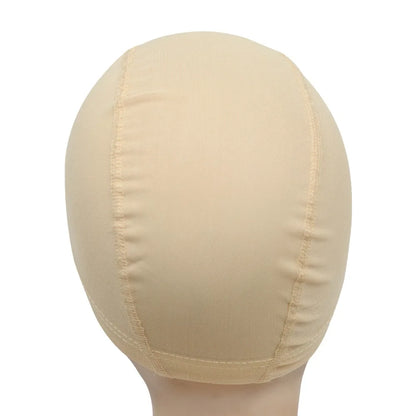 1 Pc Mesh Dome Cap for Making Wigs Easier Sew In Hair Stretchable Weaving Cap Elastic Nylon Breathable Mesh Net hairnet