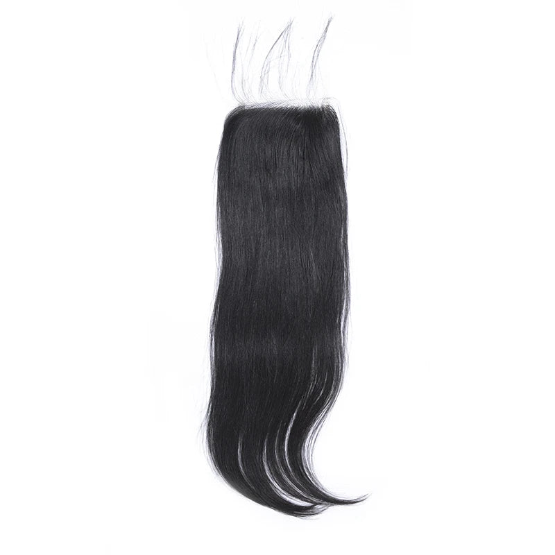 4x4 HD Lace Closure Straight Virgin Human Hair 13x4 Swiss Lace Frontal 6x6 HD Lace Closure Natural Color Pre-Plucked Hairline