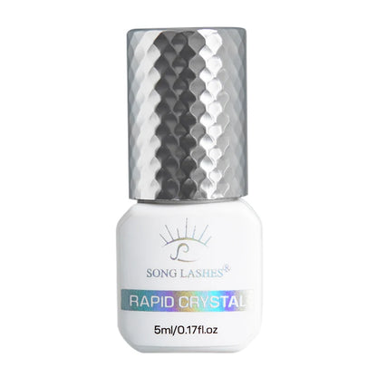 SONG LASHES Euelashes Glue 0.5 -1 Sec Drying For Eyelash Extensions  5ml transparent Clear Glue  False lash glue tools