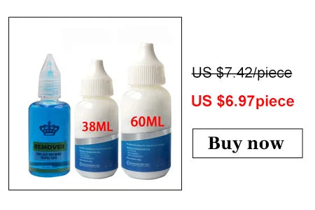 Wig Glue Invisible Lace Glue Waterproof Hair Glue for Lace Wig Toupee Hair Bonding Glue Strong Hold Wholesale Private Label