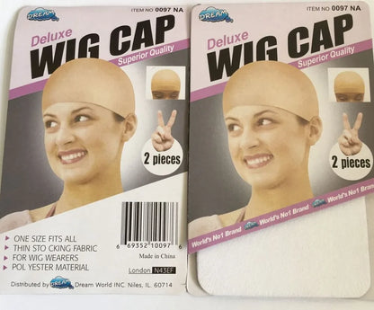 10 pieces Brown Wig Cap Hairnet Hair Mesh Wig Weaving Cap Stretchable Elastic Hair Net 5 color 2 Pieces/PACK