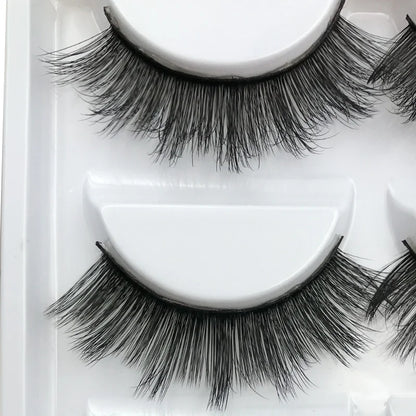 5 Pairs 3d mink eyelashes eyelash extension natural false eyelashes volume dramatic 3d lashes maquillaje mink cilios makeup tool