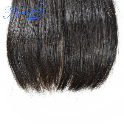 New Star Straight Virgin Hair 4Pcs Weft Brazilian 11A Human Hair Bundles Raw Hair Unprocessed Thick Hair Weaving Extension