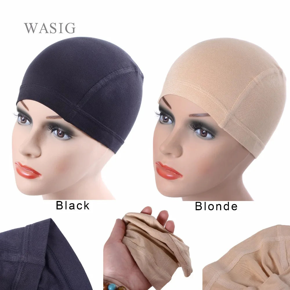 Bamboo Fiber Wig Cap for Women Comfortable and Elastic Wig Cap Wearing under Wigs