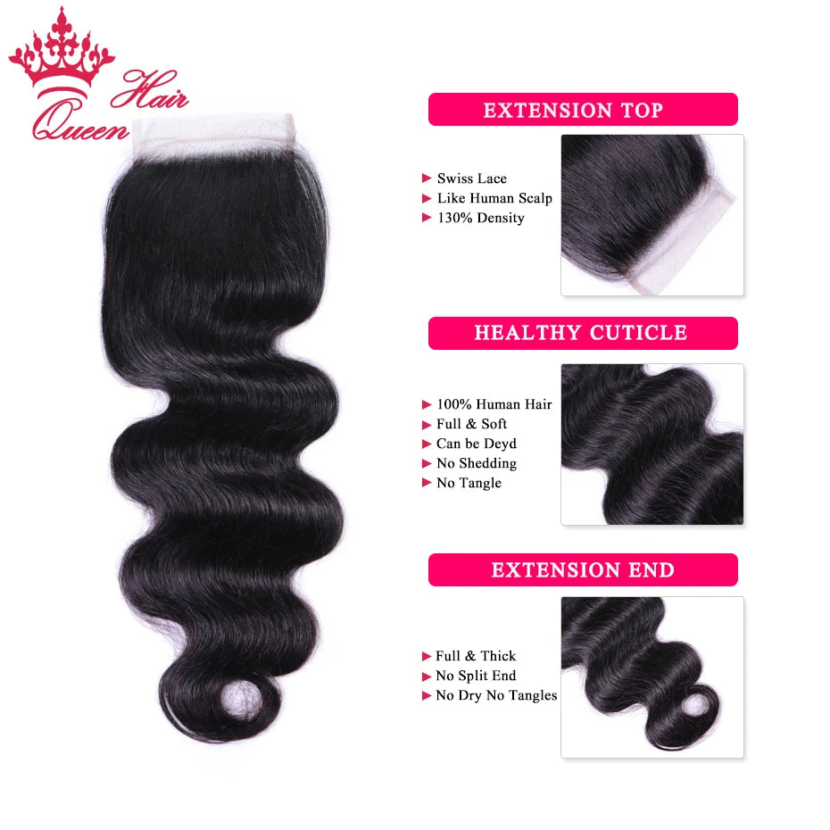 Cambodian Body Wave Raw Hair Bundle With HD Invisible Undetectable Lace Closure 100% Human Hair Bundles with Frontal Queen Hair