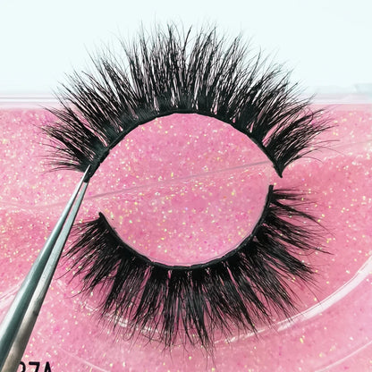YSDO 1 pair cross mink eyelashes soft real 3d lashes maquiagem false eyelashes dramatic wispy lashes makeup cilios faux cils