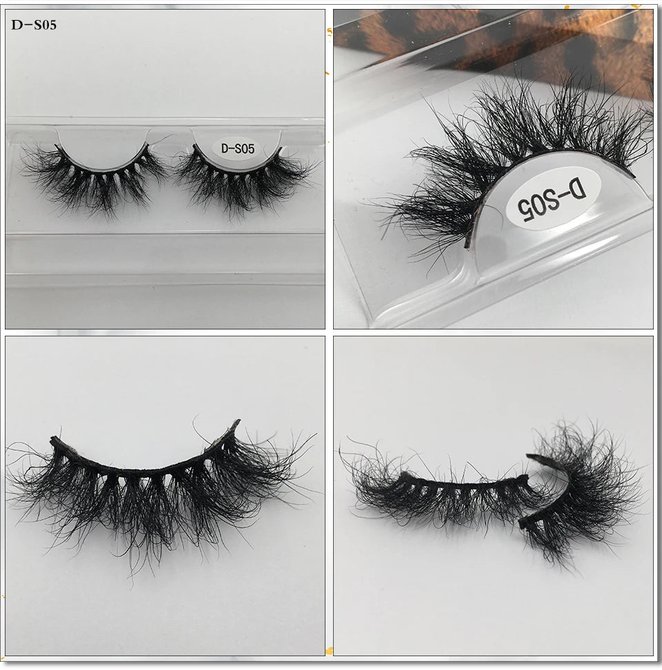 3D Mink Lashes 10-100 Pairs Real Mink Wholesale Makeup Eyelashes Vendor False Eyelash Extension Supplies Natural Full Fake Lash