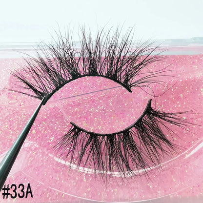 YSDO 1 pair cross mink eyelashes soft real 3d lashes maquiagem false eyelashes dramatic wispy lashes makeup cilios faux cils