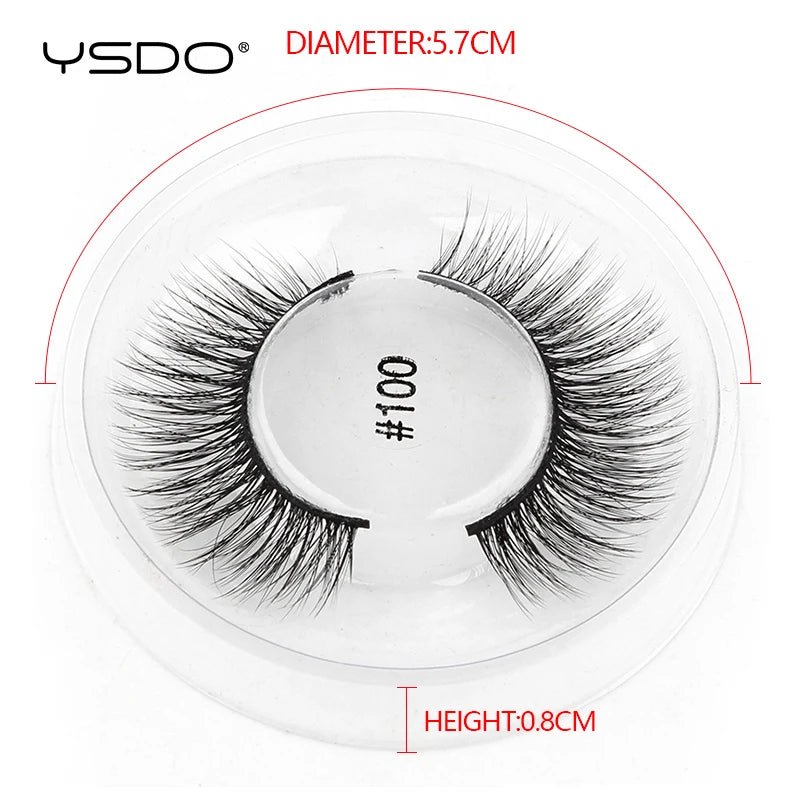 Wholesale Lashes 10/20/30/50 PCS Mink False Eyelashes Natural Soft 3D Faux 3D Mink Lashes Reusable Dramatic Fake Eyelashes Bulk