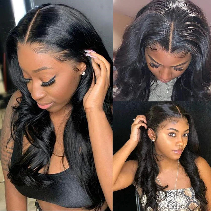 4x4 5x5 6x6 HD Lace Closure Only Body Wave Transparent Lace Frontal Closures Remy Brazilian Human Hair Lemoda HD Lace Closure