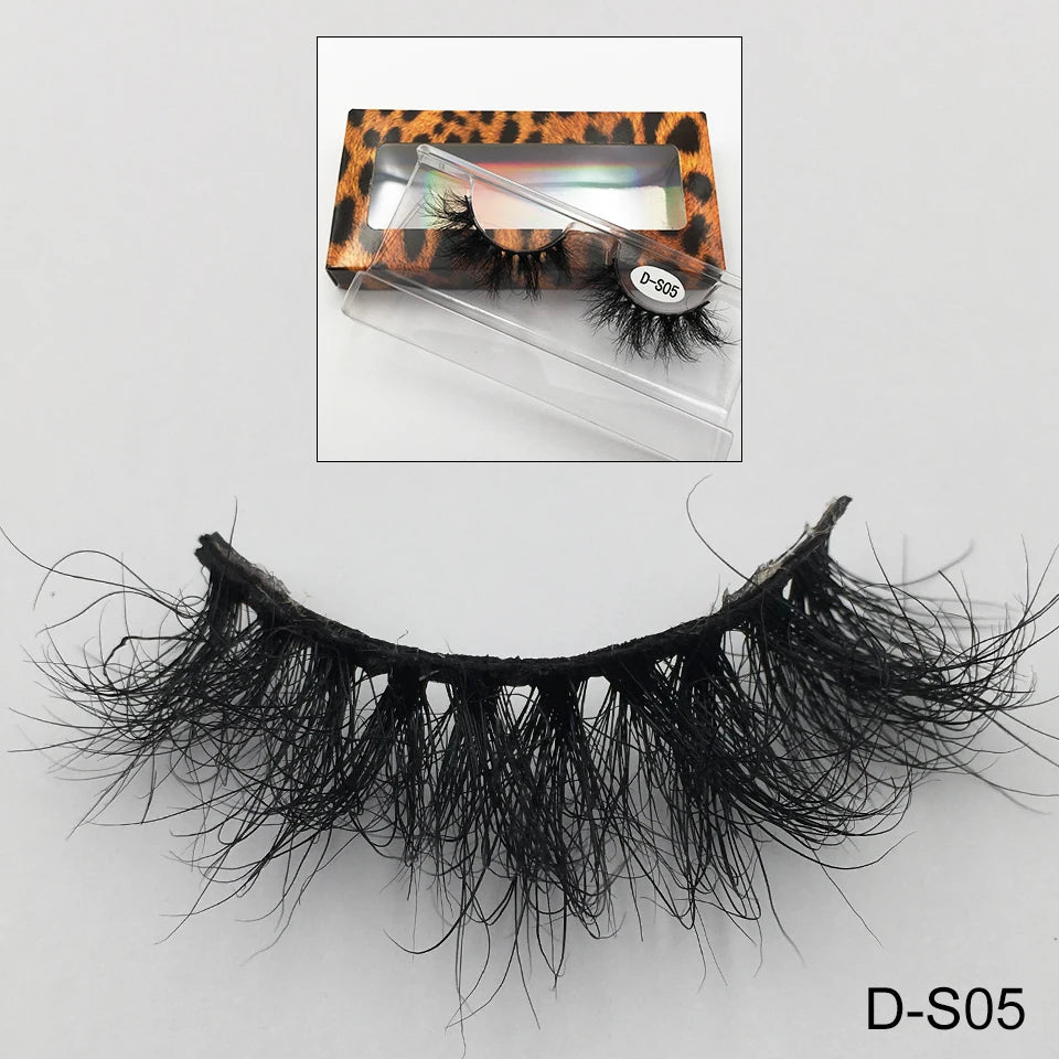 USA Import tariff included Lashes Mink Eyelashes Real Mink Hair Fluffy Messy Soft Natural Lashes Makeup 3d Mink Lashes