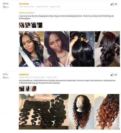 ISEE Human Hair Bundles With Closure 3 Bundles Body Wave Bundles With Frontal Hair Extension Indian Hair 4x4 Lace Free Part