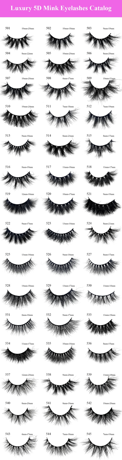 Wholesale Mink Eyelashes 100pcs Dramatic Long Mink Lashes Makeup Full Strip Lashes False Eyelashes 3D Mink Eyelashes Reusable