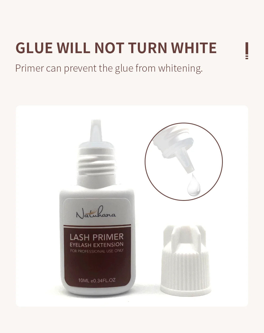 10ml Eyelash Extension Primer for Lash Application Extend Time Adhesive Bonding Strength False Eyelashes Fixing Agent Glue Tools