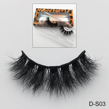 USA Import tariff included Lashes Mink Eyelashes Real Mink Hair Fluffy Messy Soft Natural Lashes Makeup 3d Mink Lashes