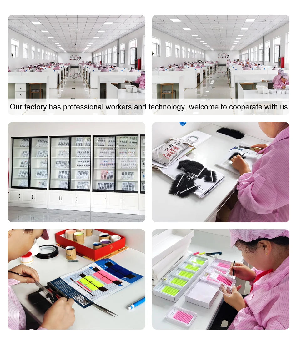 Brown Faux Mink Individual Eyelash Lashes Maquiagem Cilios For Professionals Soft Mink Eyelash Extension