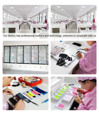 Brown Faux Mink Individual Eyelash Lashes Maquiagem Cilios For Professionals Soft Mink Eyelash Extension