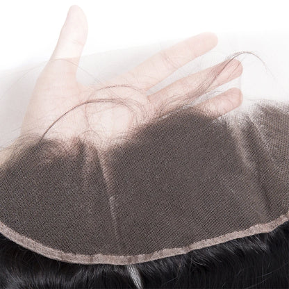 Lemoda HD Transparent Lace Frontal Closure Straight 13x4 13x6 Lace Frontal Only 4x4 5x5 6x6 HD Closure Human Hair Remy Peruvian