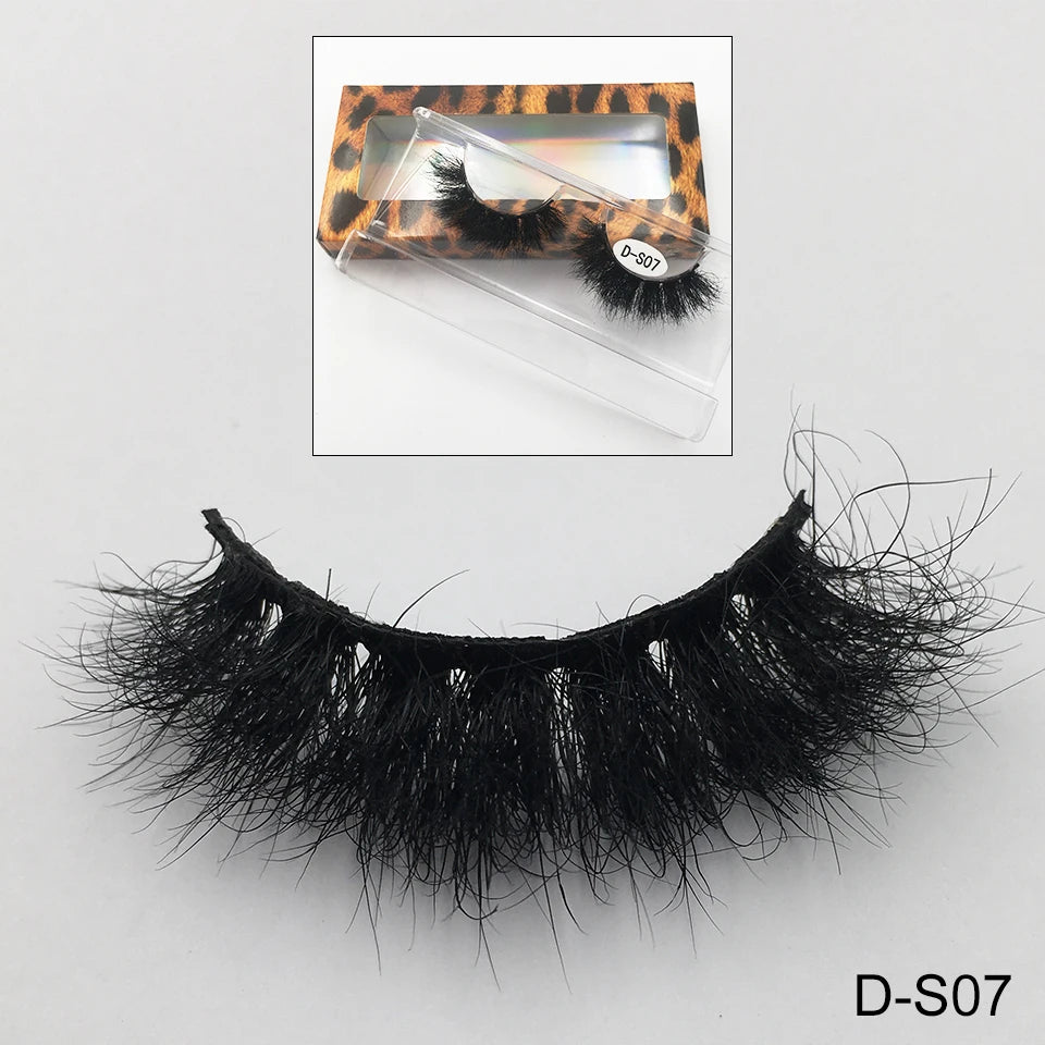 USA Import tariff included Lashes Mink Eyelashes Real Mink Hair Fluffy Messy Soft Natural Lashes Makeup 3d Mink Lashes