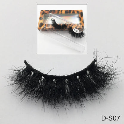USA Import tariff included Lashes Mink Eyelashes Real Mink Hair Fluffy Messy Soft Natural Lashes Makeup 3d Mink Lashes