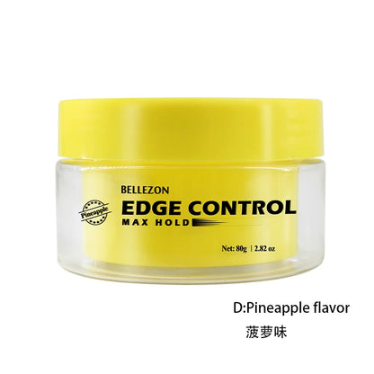 Hair Wax Cream Hair Edge Control Hair Fixative Gel 4 Colors Broken Hair Finishing Hair Styling Cream Finishing Anti-Frizz Tools