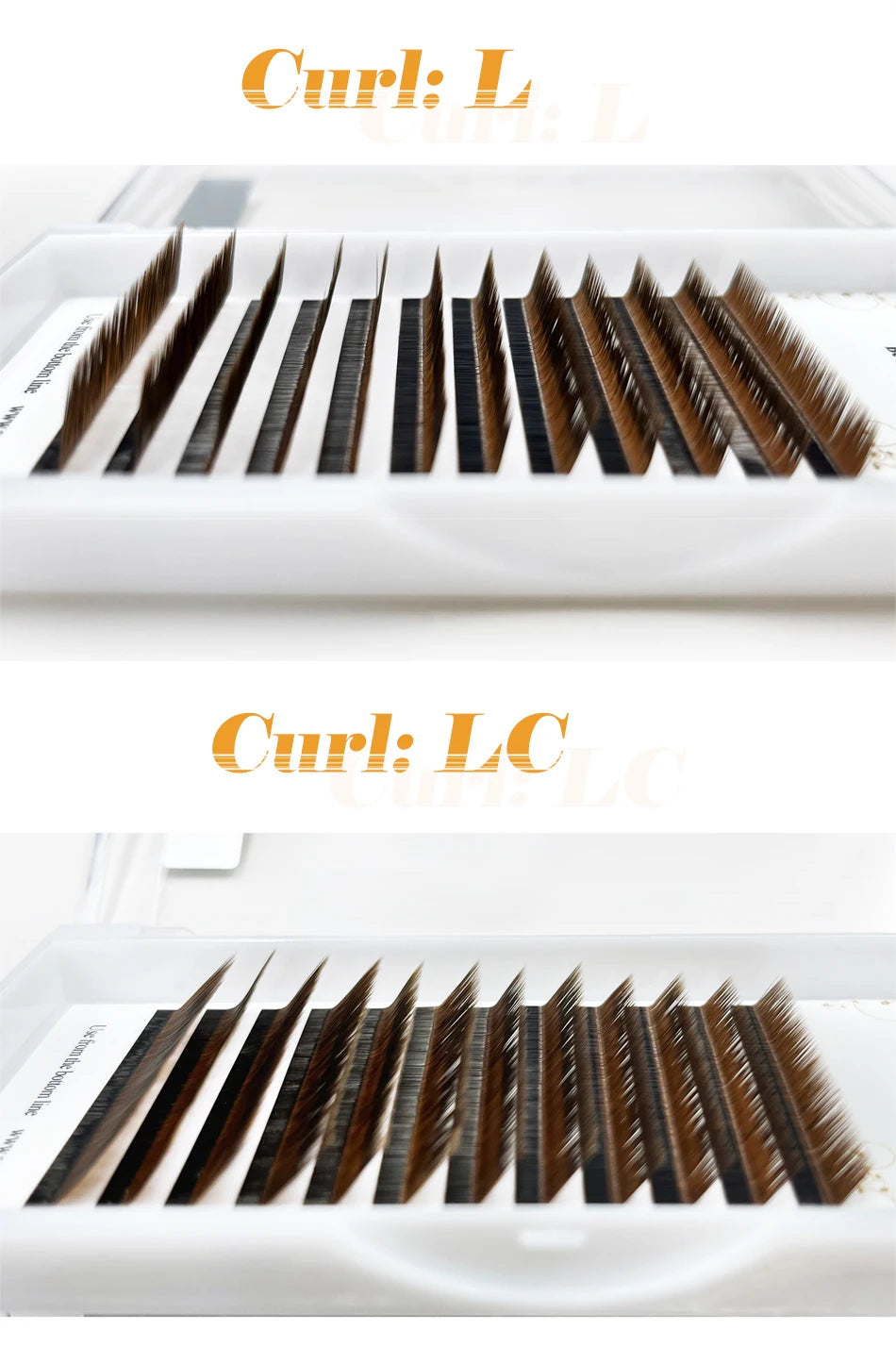 Brown Faux Mink Individual Eyelash Lashes Maquiagem Cilios For Professionals Soft Mink Eyelash Extension