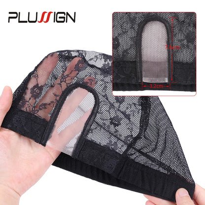U Part Wig Caps For Making Wigs Breathable Hair Net Wig Accessories Plussign Professional Wig Making Tools Dome Cap